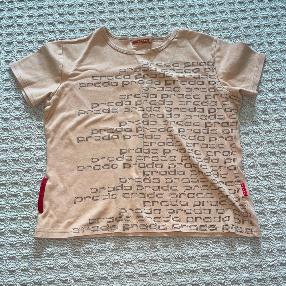 Vintage Prada tee EUC